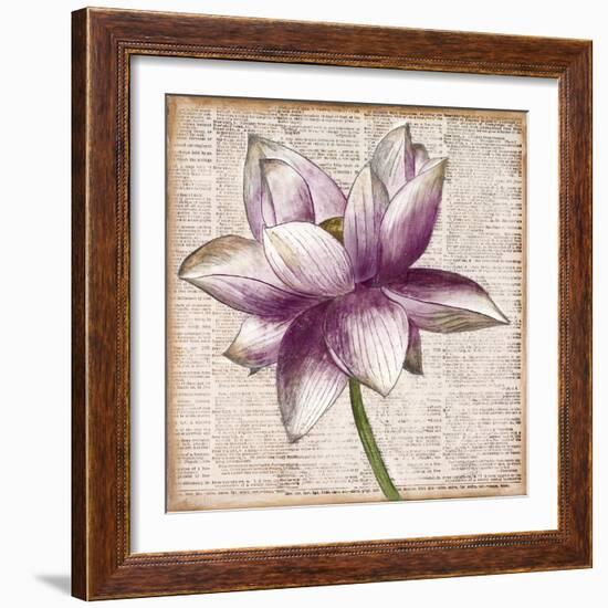 Defined Lotus I-Patricia Pinto-Framed Premium Giclee Print