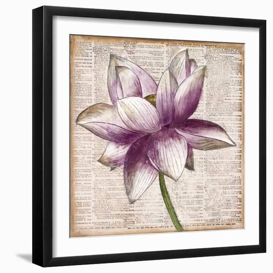 Defined Lotus I-Patricia Pinto-Framed Premium Giclee Print