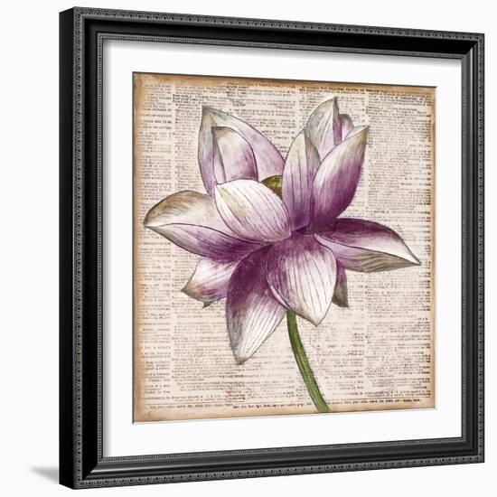 Defined Lotus I-Patricia Pinto-Framed Premium Giclee Print