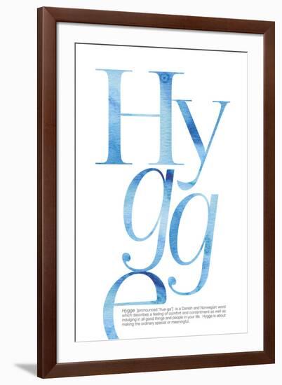 Defining Hygge-Lottie Fontaine-Framed Giclee Print