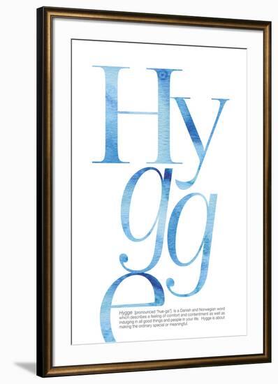 Defining Hygge-Lottie Fontaine-Framed Giclee Print