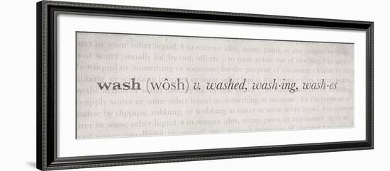 Definition Wash 2-Kristin Emery-Framed Art Print