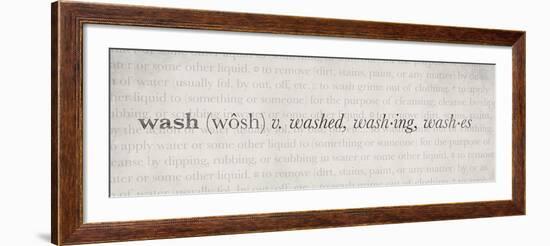 Definition Wash 2-Kristin Emery-Framed Art Print