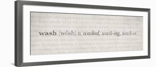 Definition Wash 2-Kristin Emery-Framed Art Print