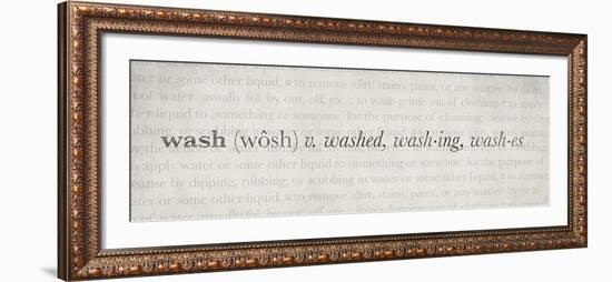 Definition Wash 2-Kristin Emery-Framed Art Print