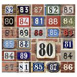 Numbers 80S-Defotoberg-Mounted Photographic Print