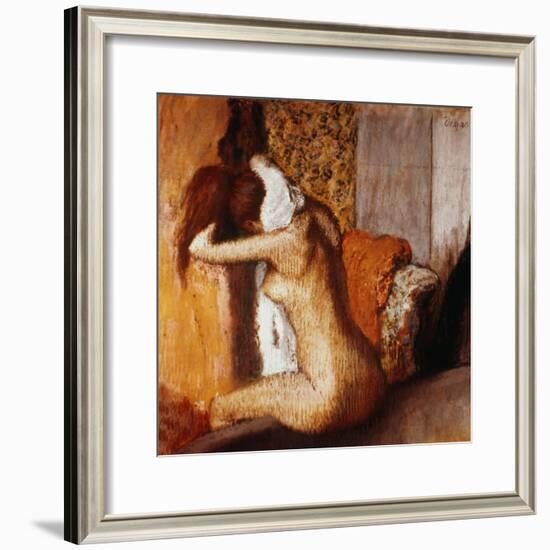 Degas: After The Bath-Edgar Degas-Framed Giclee Print