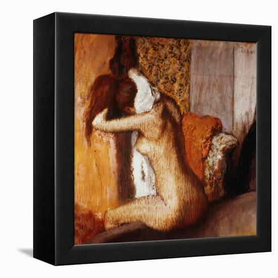 Degas: After The Bath-Edgar Degas-Framed Premier Image Canvas