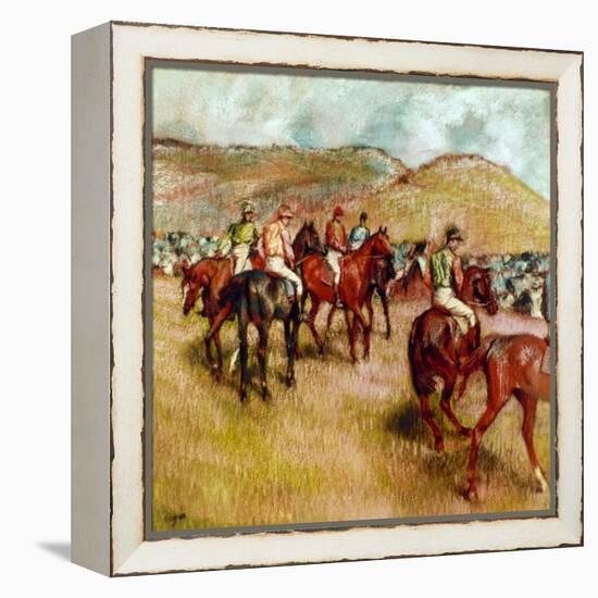 Degas: Before Start, C1893-Edgar Degas-Framed Premier Image Canvas