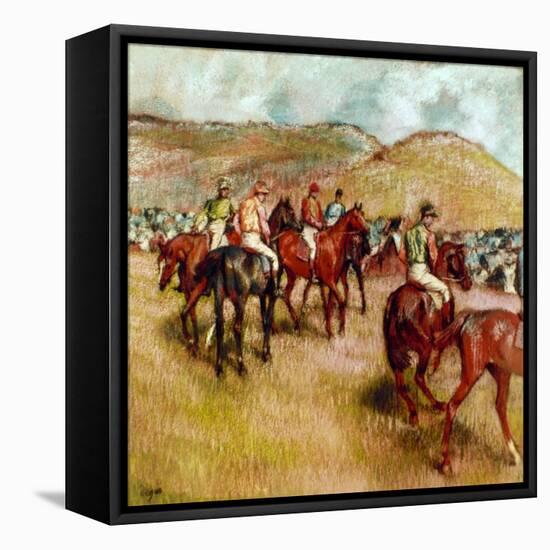 Degas: Before Start, C1893-Edgar Degas-Framed Premier Image Canvas