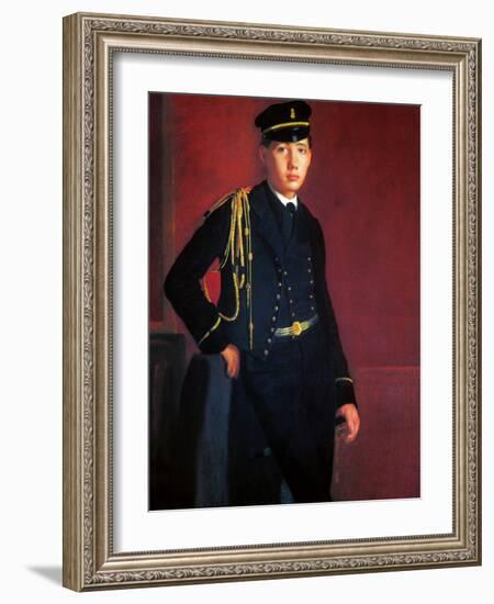 Degas: Cadet, 1856-57-Edgar Degas-Framed Giclee Print