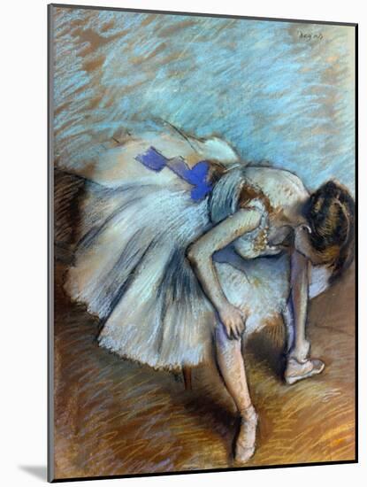 Degas: Dancer, 1881-83-Edgar Degas-Mounted Giclee Print