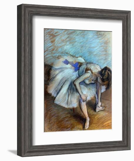 Degas: Dancer, 1881-83-Edgar Degas-Framed Giclee Print