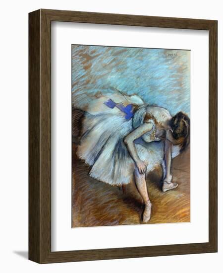 Degas: Dancer, 1881-83-Edgar Degas-Framed Giclee Print