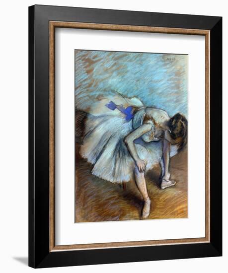 Degas: Dancer, 1881-83-Edgar Degas-Framed Giclee Print