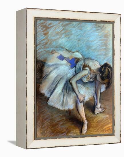 Degas: Dancer, 1881-83-Edgar Degas-Framed Premier Image Canvas