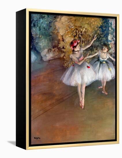 Degas: Dancers, C1877-Edgar Degas-Framed Premier Image Canvas