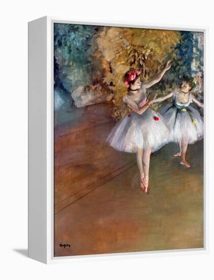 Degas: Dancers, C1877-Edgar Degas-Framed Premier Image Canvas