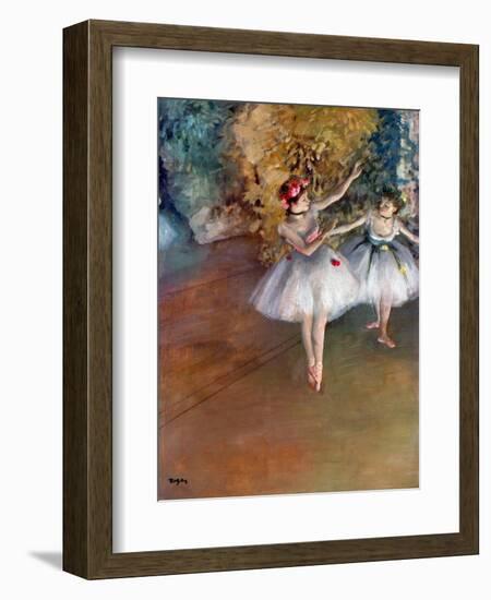 Degas: Dancers, C1877-Edgar Degas-Framed Premium Giclee Print