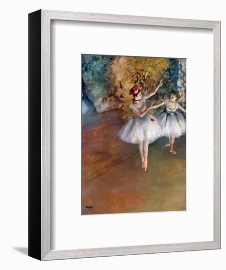 Degas: Dancers, C1877-Edgar Degas-Framed Premium Giclee Print