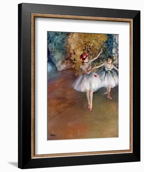 Degas: Dancers, C1877-Edgar Degas-Framed Premium Giclee Print