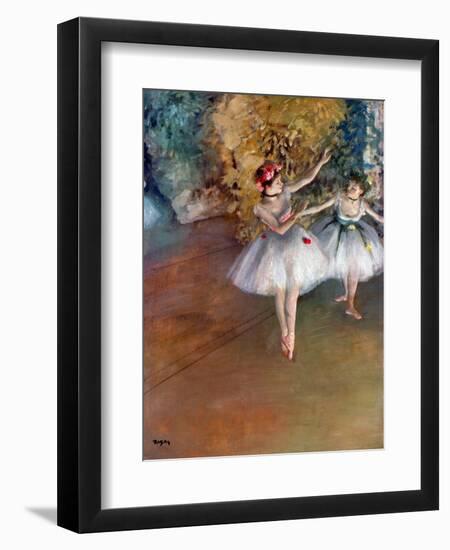 Degas: Dancers, C1877-Edgar Degas-Framed Premium Giclee Print