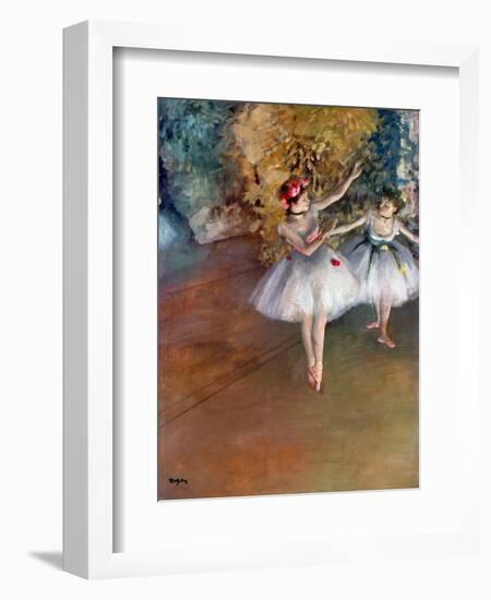 Degas: Dancers, C1877-Edgar Degas-Framed Premium Giclee Print