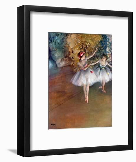 Degas: Dancers, C1877-Edgar Degas-Framed Premium Giclee Print