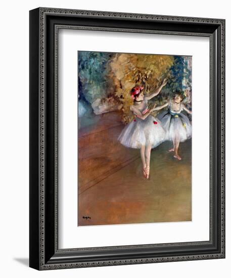 Degas: Dancers, C1877-Edgar Degas-Framed Premium Giclee Print