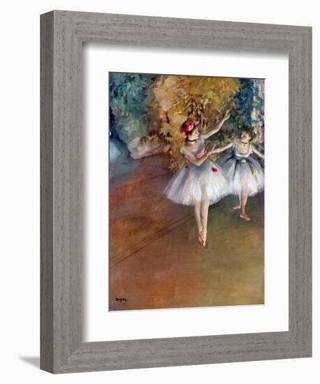 Degas: Dancers, C1877-Edgar Degas-Framed Giclee Print