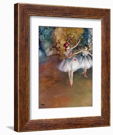 Degas: Dancers, C1877-Edgar Degas-Framed Giclee Print