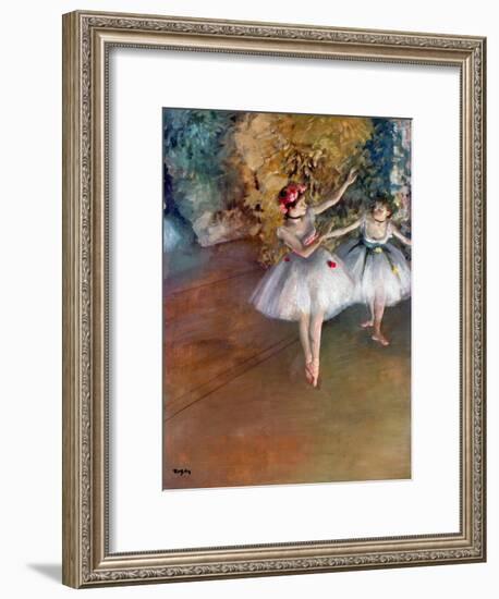 Degas: Dancers, C1877-Edgar Degas-Framed Giclee Print