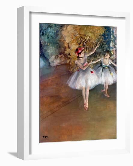 Degas: Dancers, C1877-Edgar Degas-Framed Giclee Print