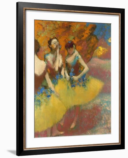 Degas: Dancers, C1891-Edgar Degas-Framed Giclee Print