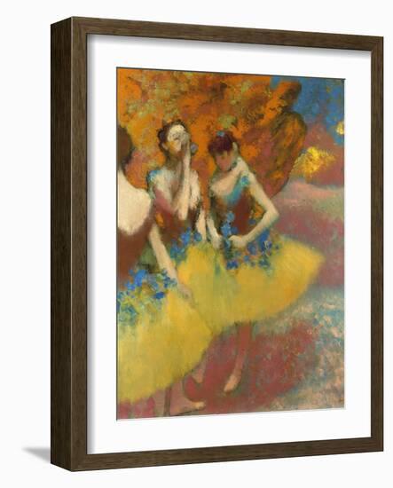 Degas: Dancers, C1891-Edgar Degas-Framed Giclee Print