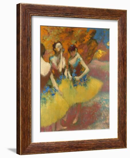 Degas: Dancers, C1891-Edgar Degas-Framed Giclee Print