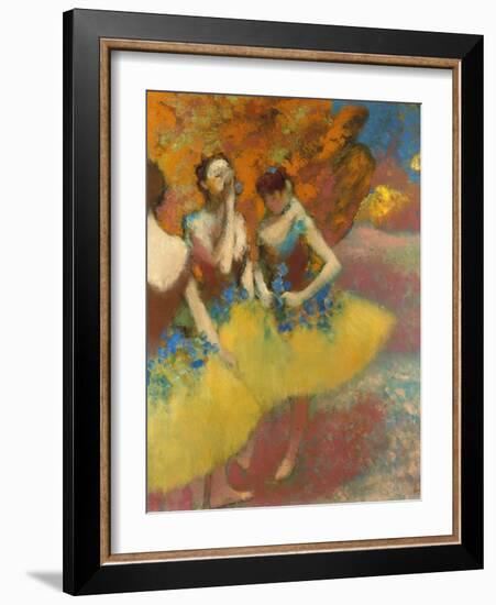 Degas: Dancers, C1891-Edgar Degas-Framed Giclee Print
