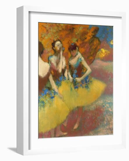 Degas: Dancers, C1891-Edgar Degas-Framed Giclee Print