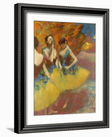 Degas: Dancers, C1891-Edgar Degas-Framed Giclee Print