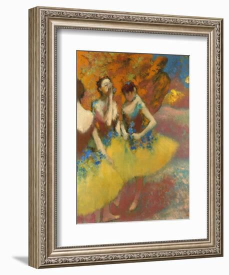 Degas: Dancers, C1891-Edgar Degas-Framed Giclee Print