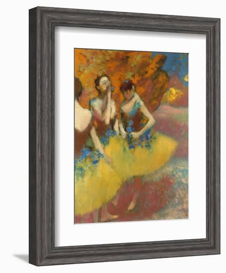 Degas: Dancers, C1891-Edgar Degas-Framed Giclee Print