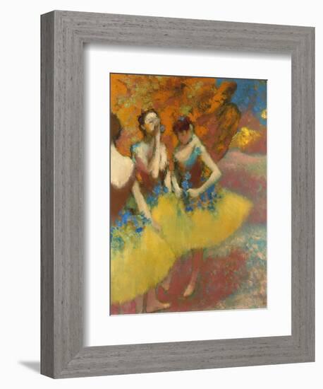 Degas: Dancers, C1891-Edgar Degas-Framed Giclee Print