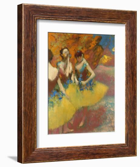 Degas: Dancers, C1891-Edgar Degas-Framed Giclee Print