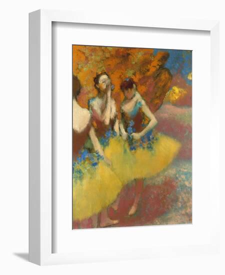 Degas: Dancers, C1891-Edgar Degas-Framed Giclee Print