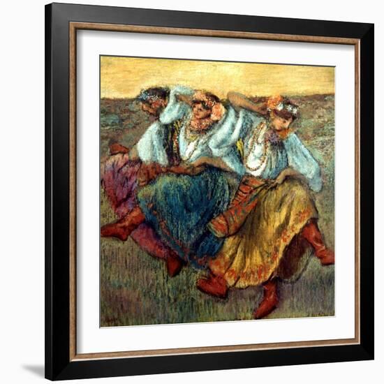 Degas: Dancing Girls, C1895-Edgar Degas-Framed Giclee Print