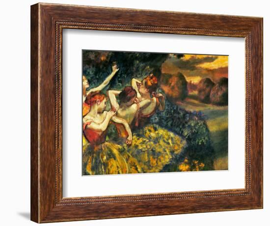 Degas: Four Dancers, C1899-Edgar Degas-Framed Giclee Print