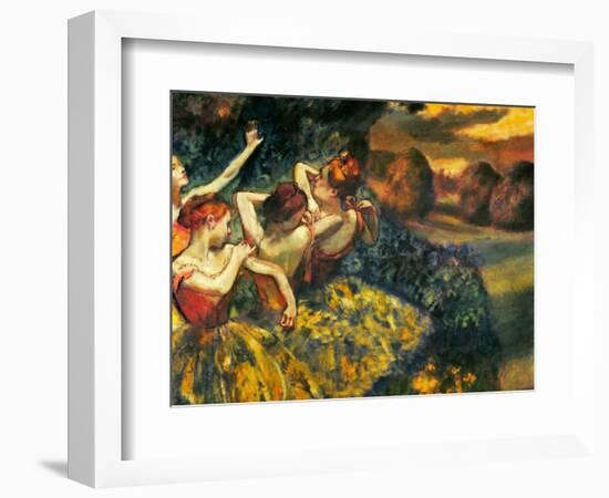 Degas: Four Dancers, C1899-Edgar Degas-Framed Giclee Print