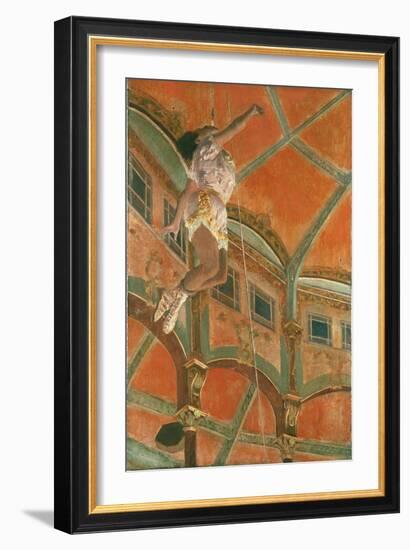 Degas: Miss La La-Edgar Degas-Framed Giclee Print