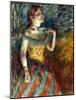 Degas: Singer In Green-Edgar Degas-Mounted Giclee Print