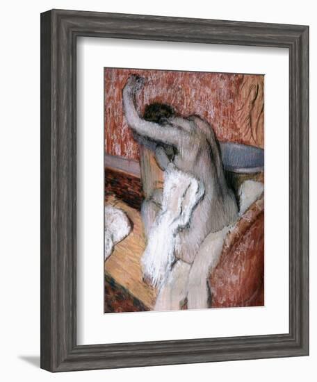 Degas: Woman, C1889-90-Edgar Degas-Framed Giclee Print